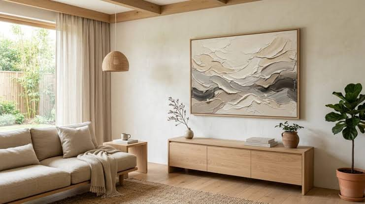 Why Textured Plaster Wall Art Is the Future of Minimal Interior Design